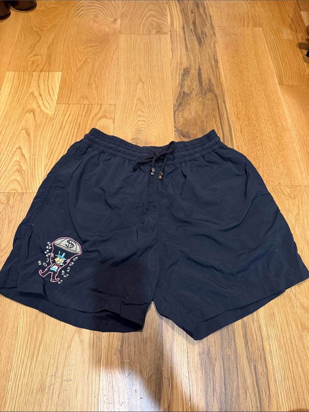 Men’s Black Les Canebiers Saint-Tropez x Alec Monopoly Swimsuit